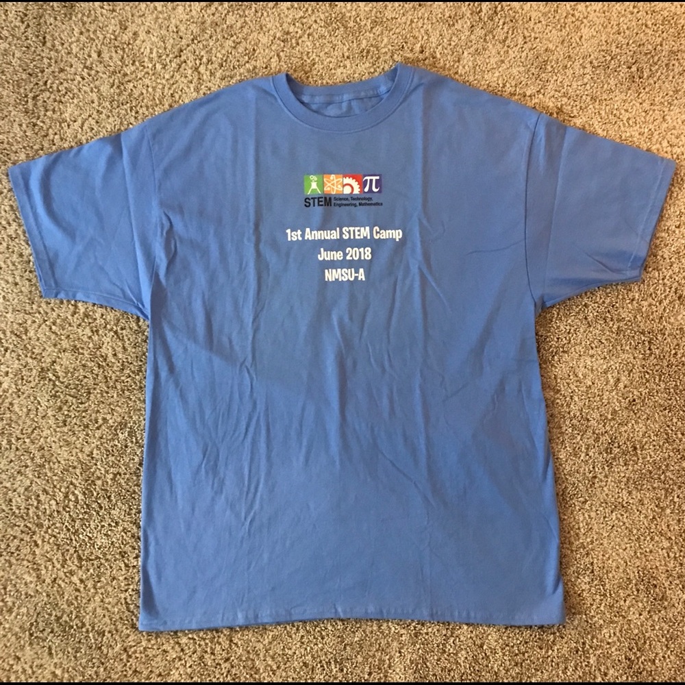 NWOT New Mexico State Alamogordo Stem Camp 2018 Tee T-Shirt, Size 2XL